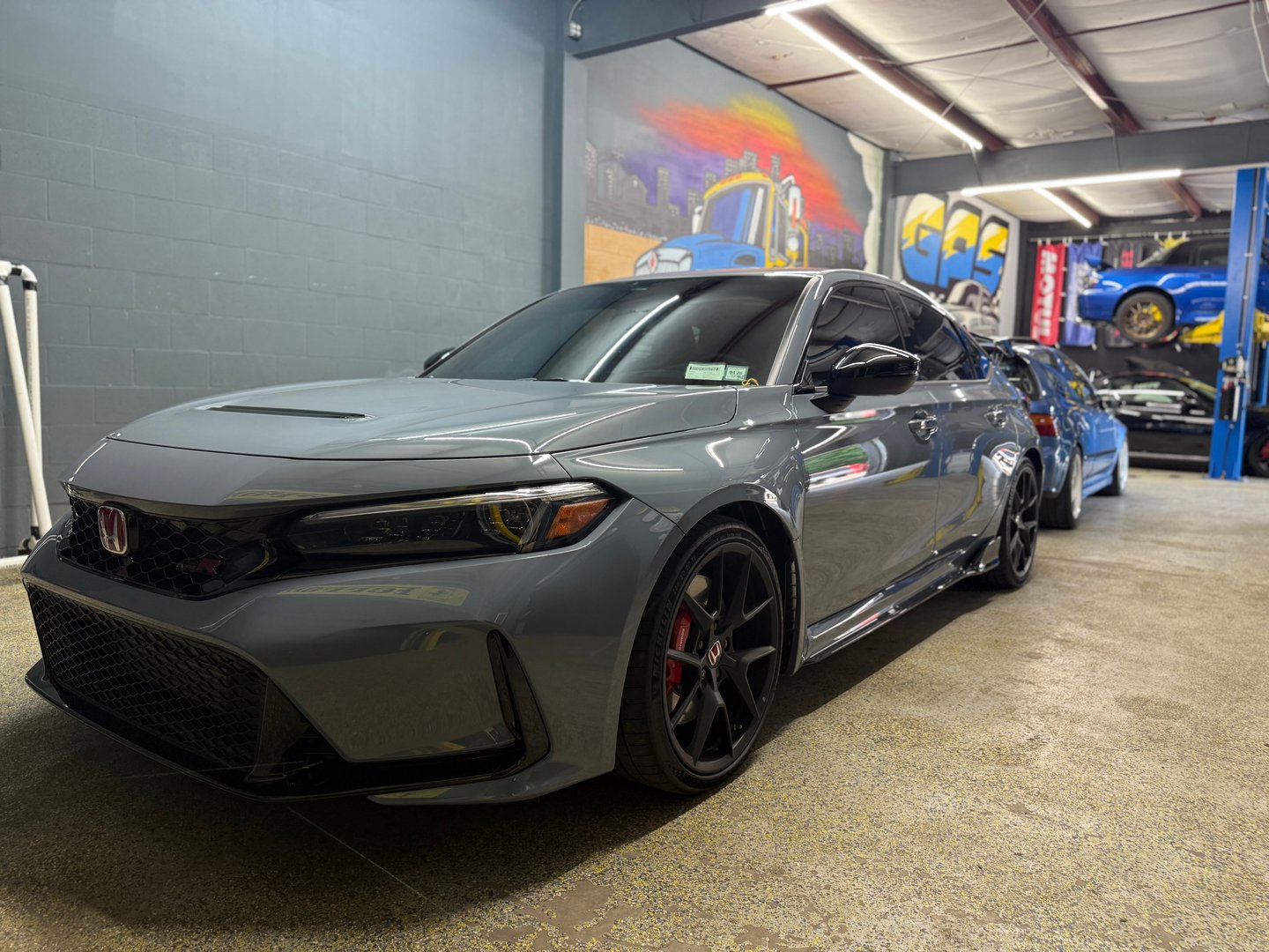 Ceramic coating application
