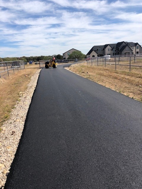 Commercial paving work by Allstar Paving