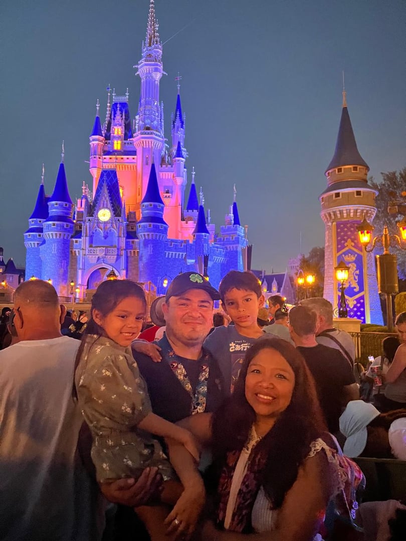 Cliente feliz en Disney Orlando