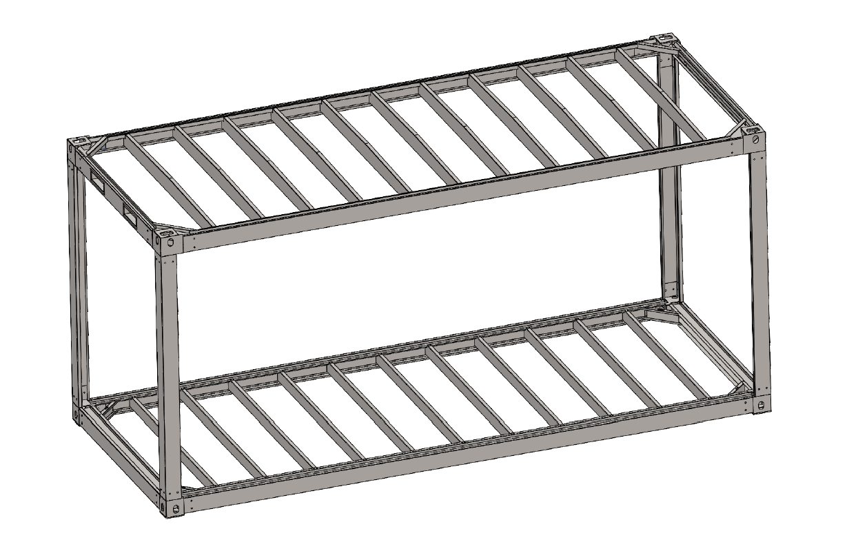 Cadru principal structură modulară