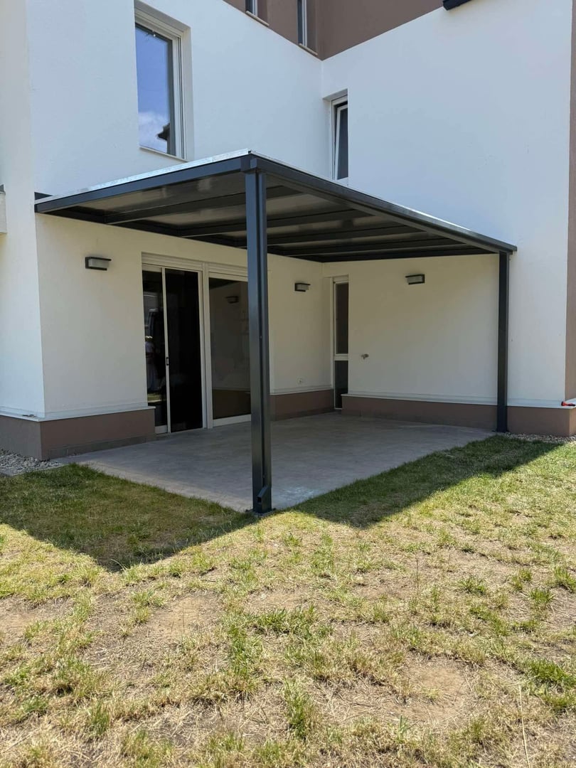 Terasz előtető referencia projekt