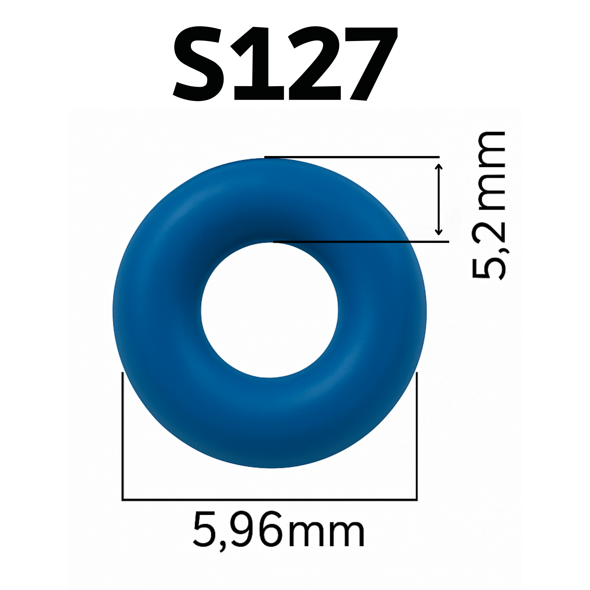 S127 Sello Viton Para Jetta