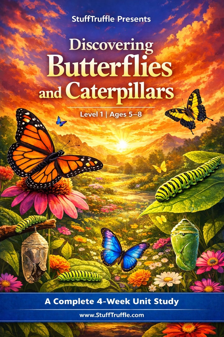 Discovering Butterflies and Caterpillars cover