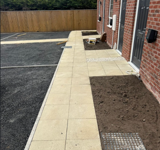 Footpath construction