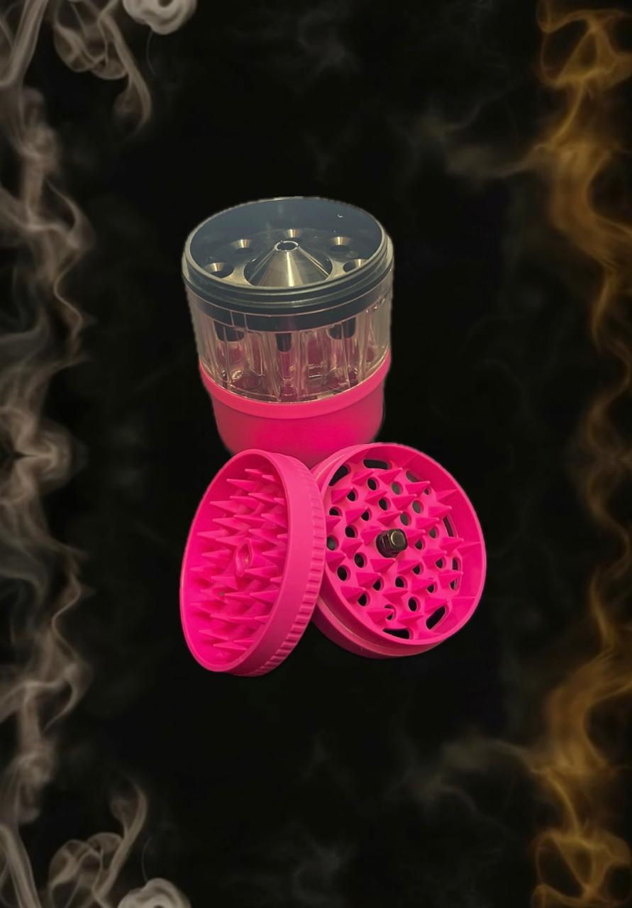 Runtz 4 in 1 grinder with smoke effect
