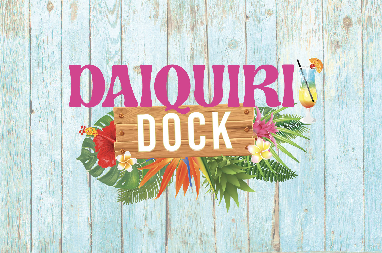 Daiquiri Dock - Restaurant Brand Identity