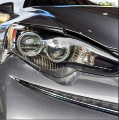 After headlight restoration