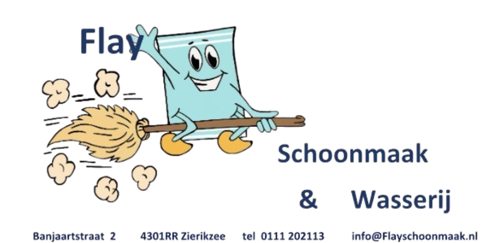 Flay Schoonmaak en Wasserij Logo