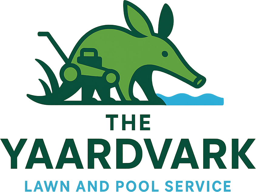 The Yaardvark Lawn and Pool Service Logo