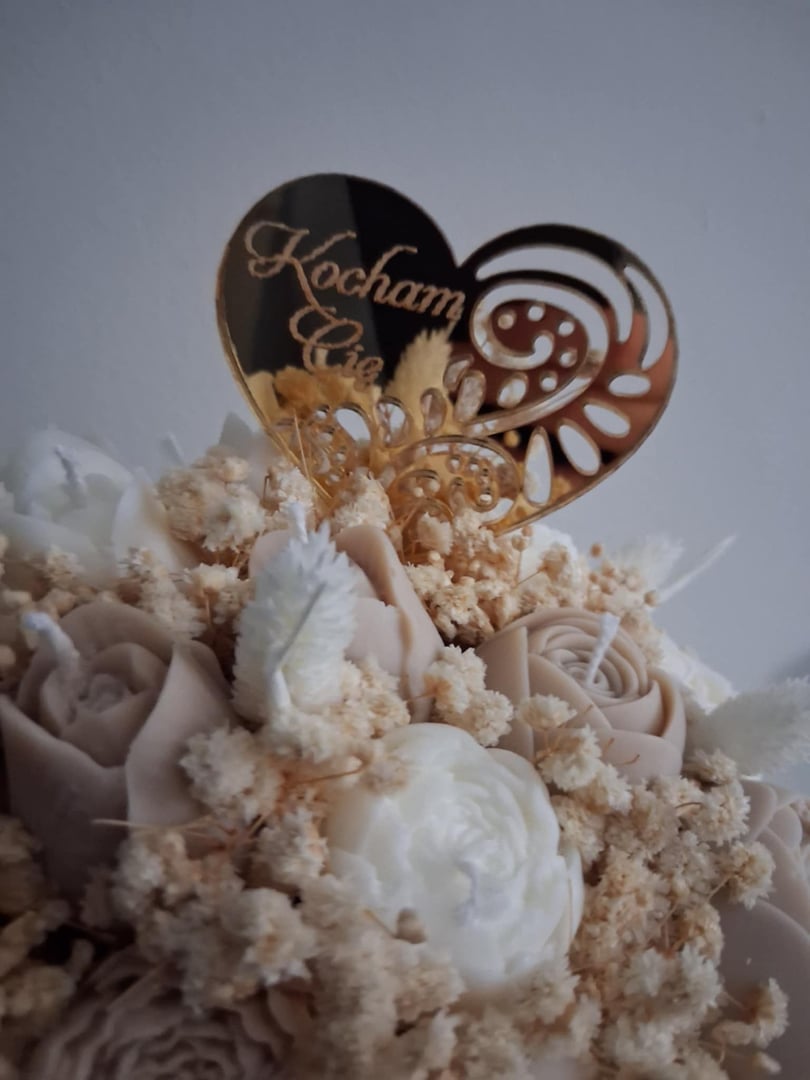 Walentynkowa świeca 2