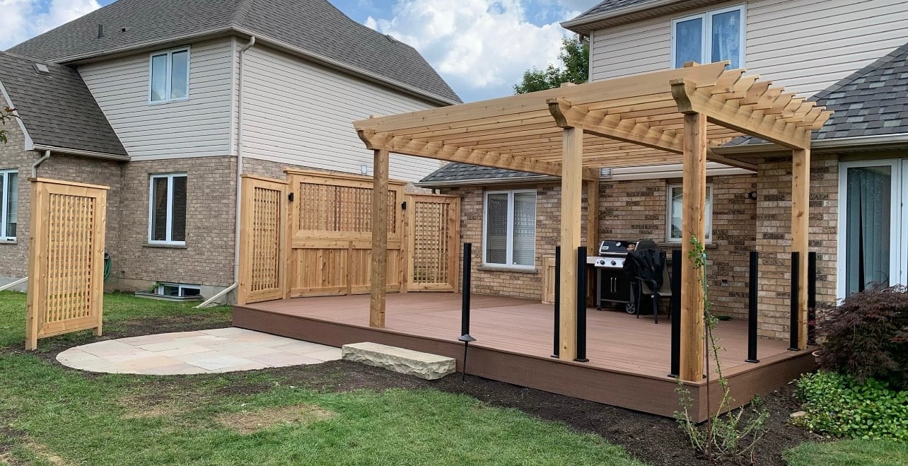 Deck and pergola