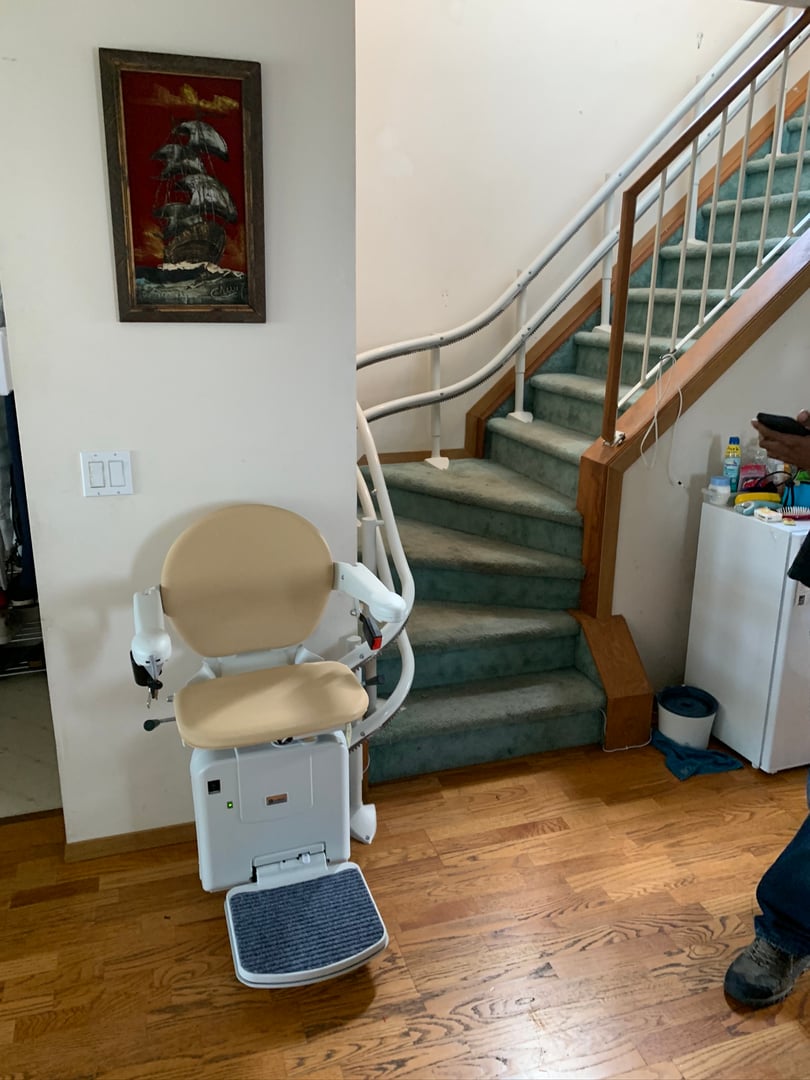 Stair lift accessibility solution