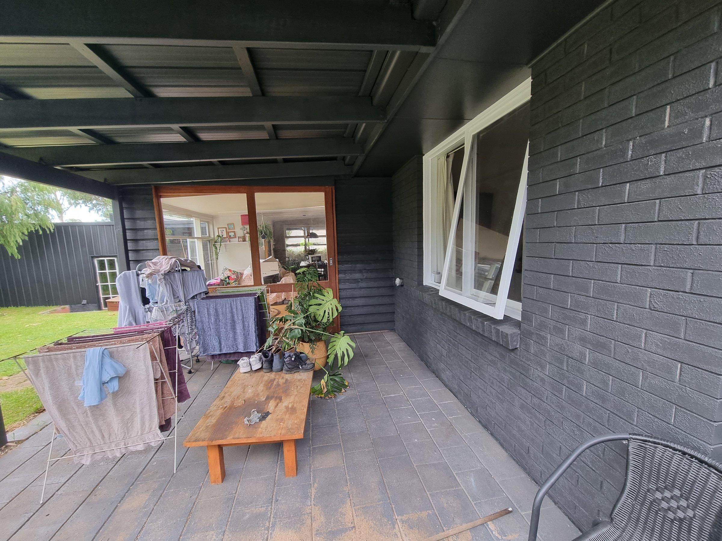 Contemporary family home exterior architectural details by Quality Painting Group