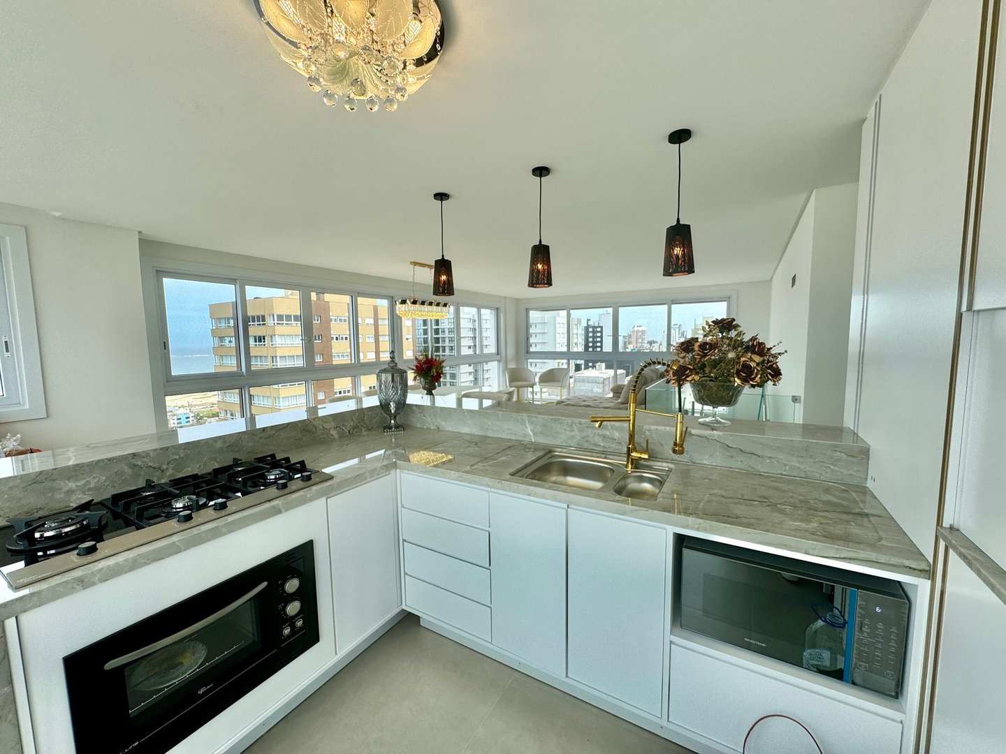 Área interna da cobertura Di Milano