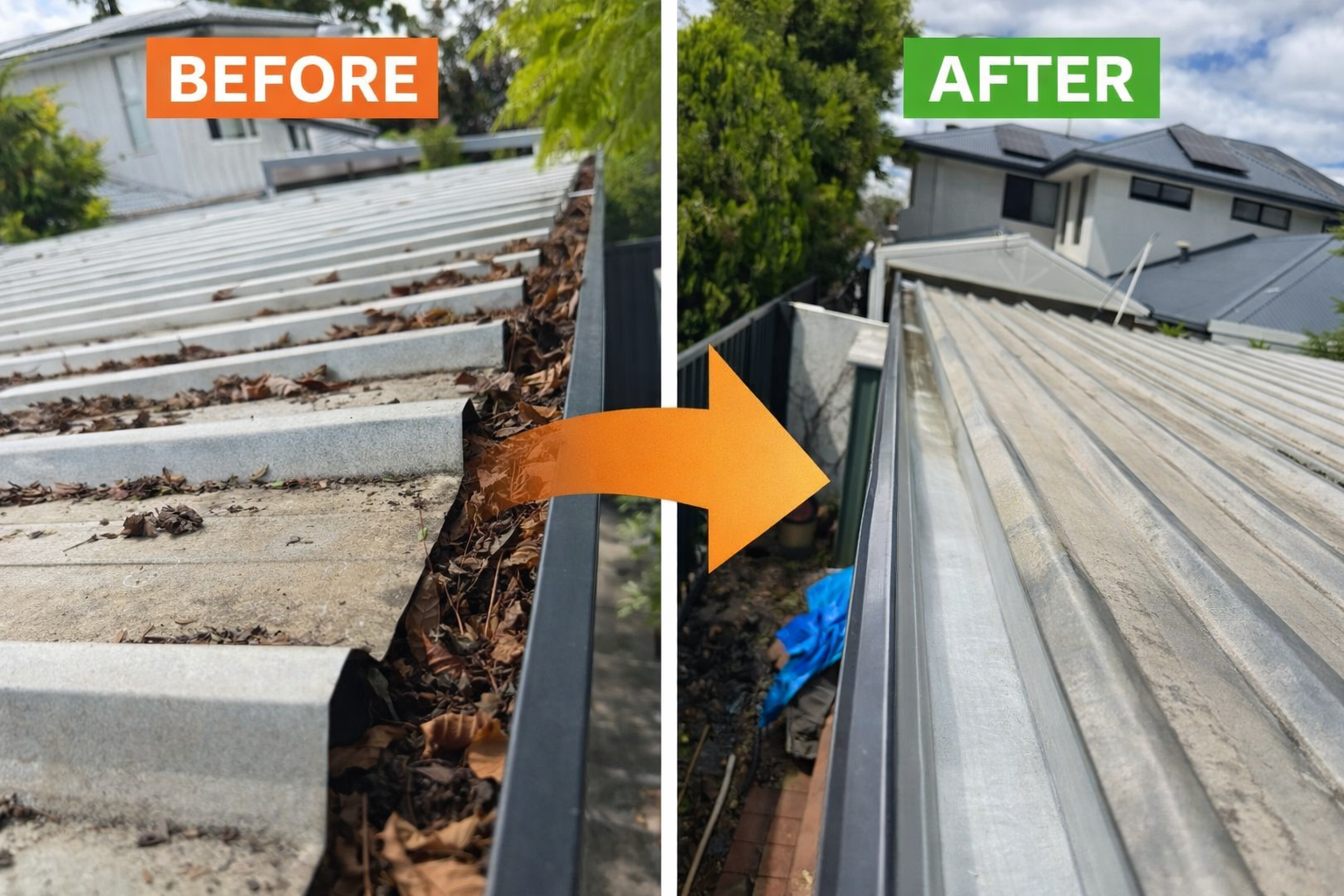 Bayswater gutter cleaning