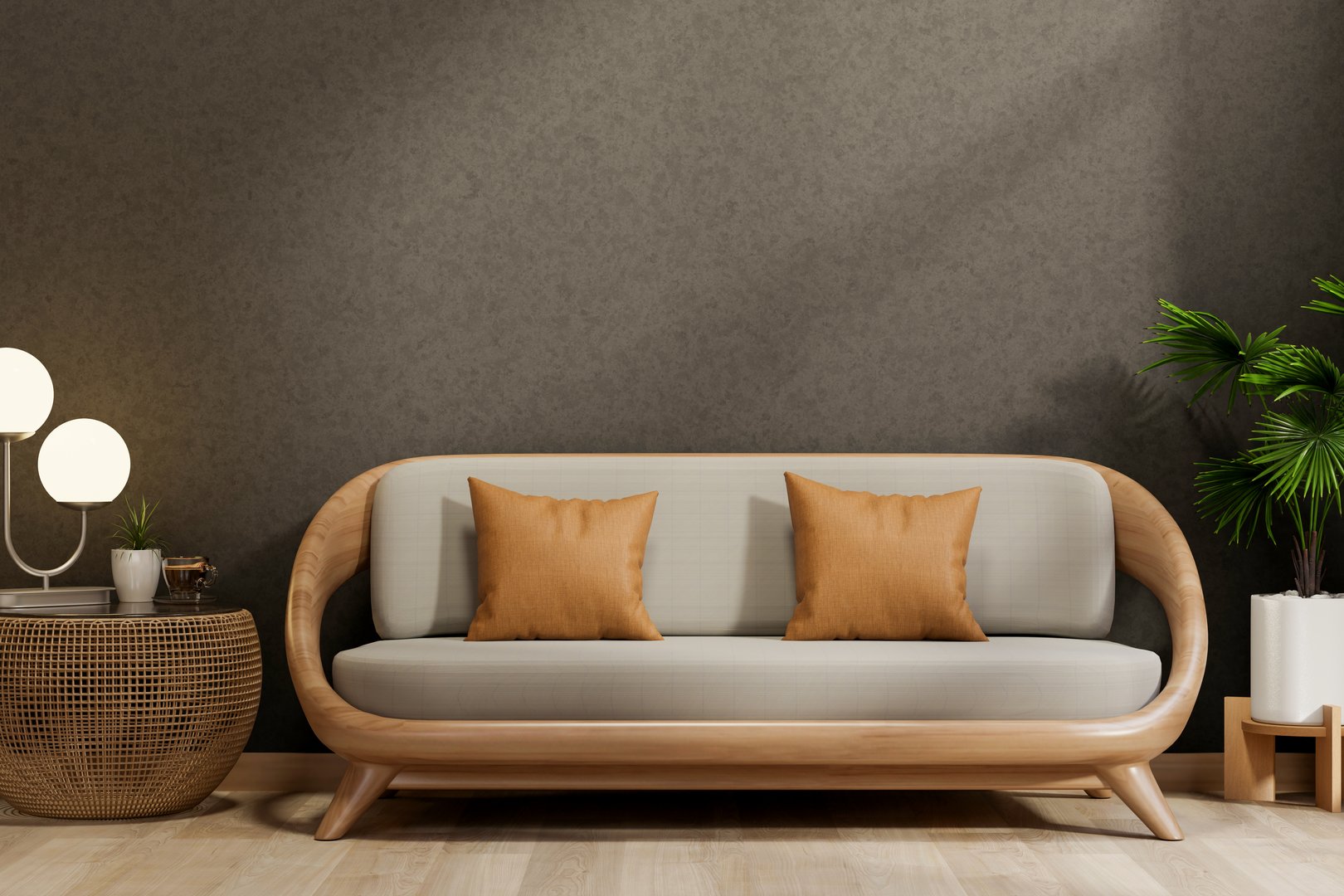 Wooden Sofa