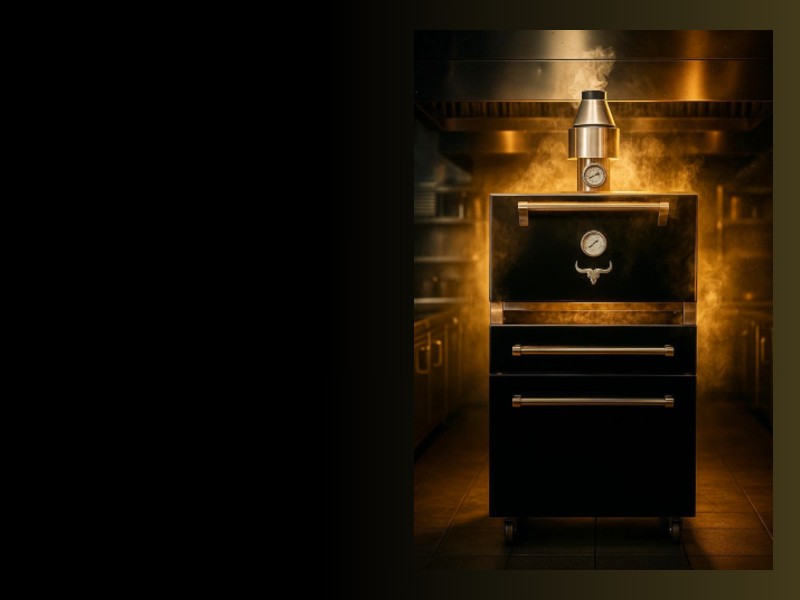 Horno de Brasa Profesional M130 para Restaurantes - Equipos de Cocina Carbón México
