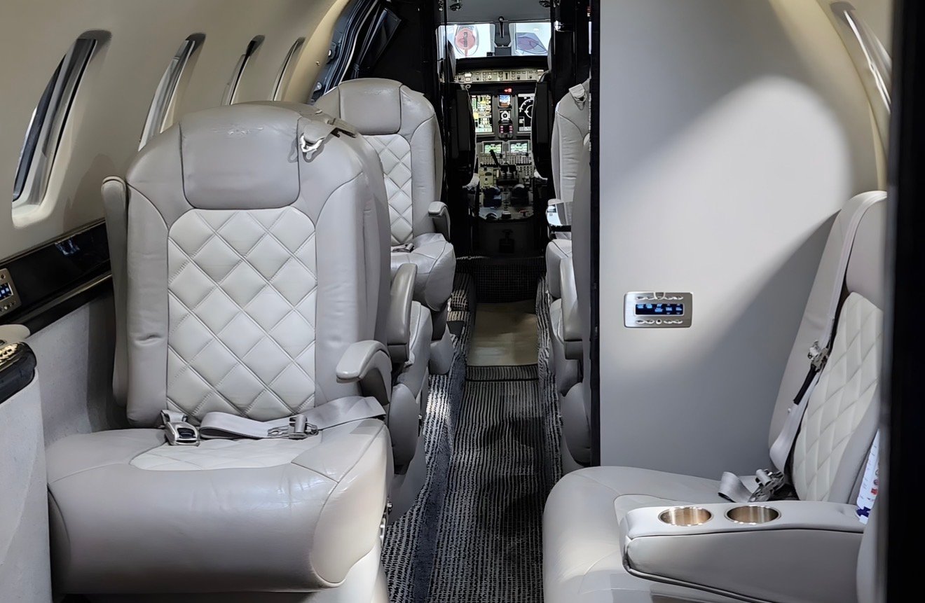 Citation 680 Sovereign - Cabin luxury interior
