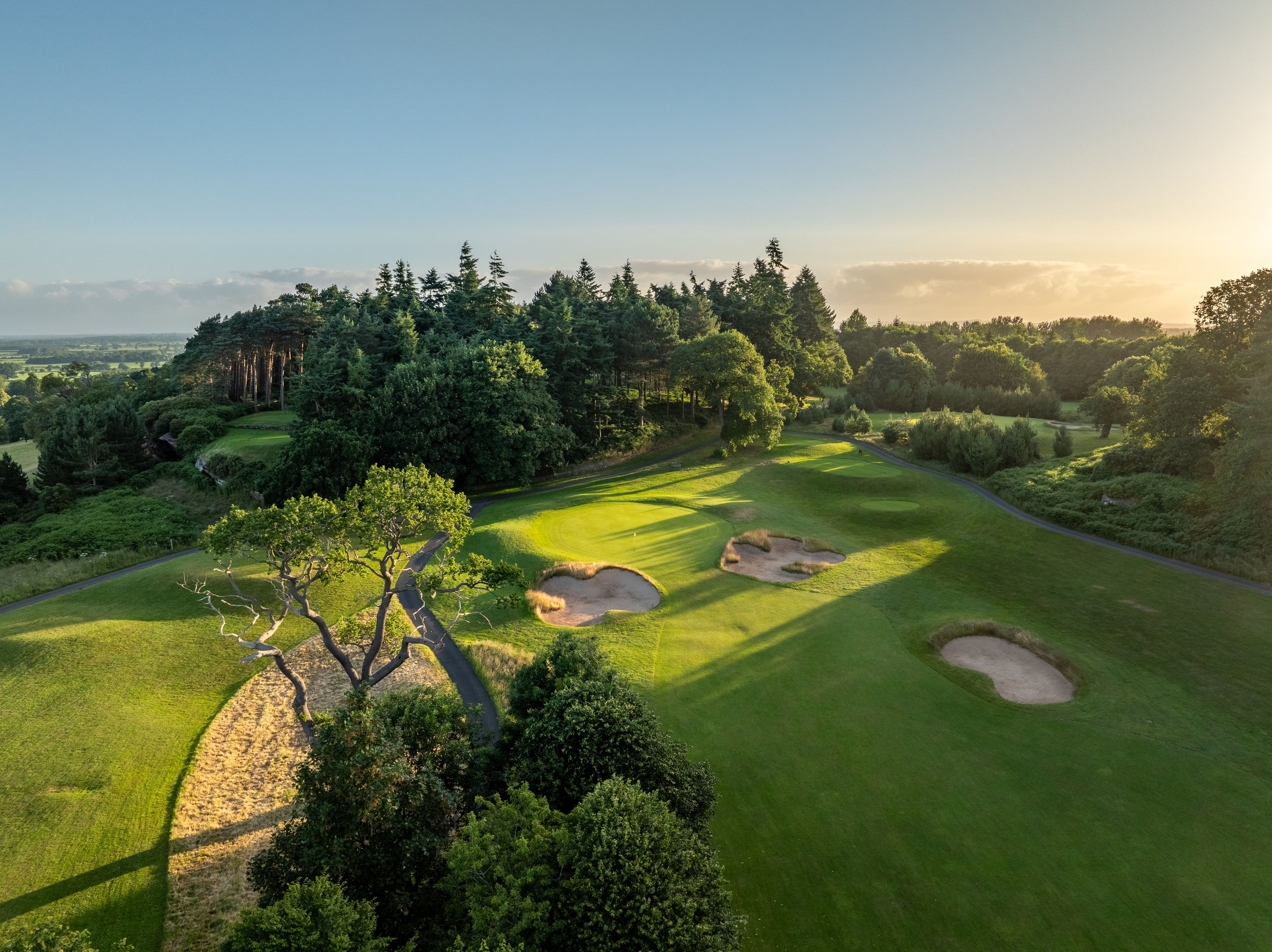 Pristine fairways at Carden Park golf course