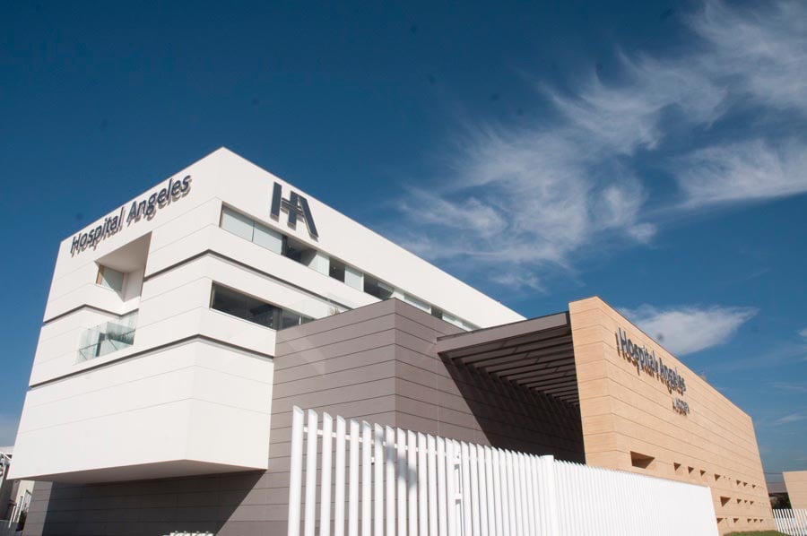 Fachada Hospital Ángeles Acoxpa