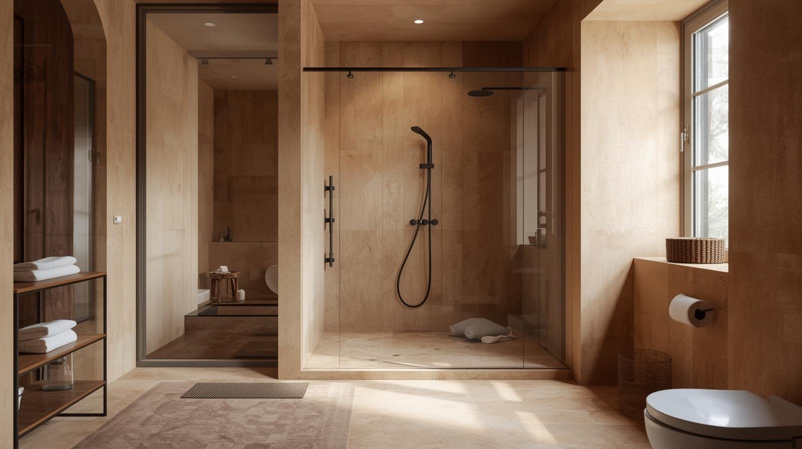 Decorative plaster texture background