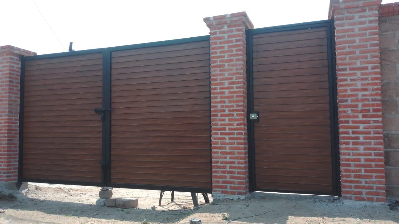 Proyecto real de portón - Trabajo realizado por nuestro equipo