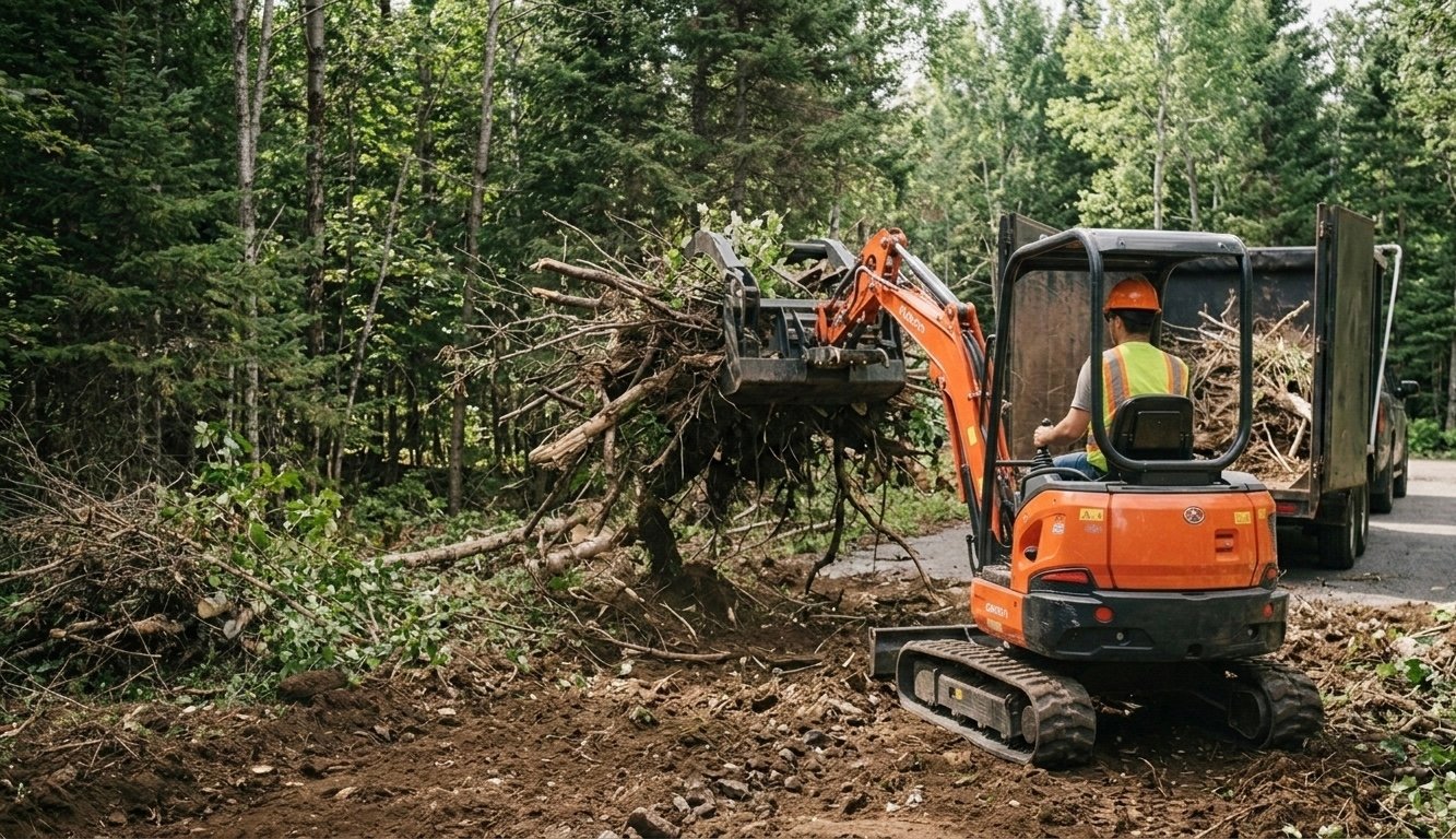 Brush debris removal