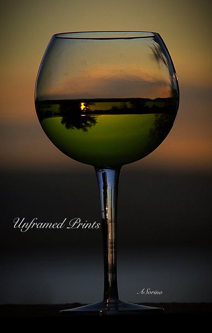 Beautiful glass with elegant design