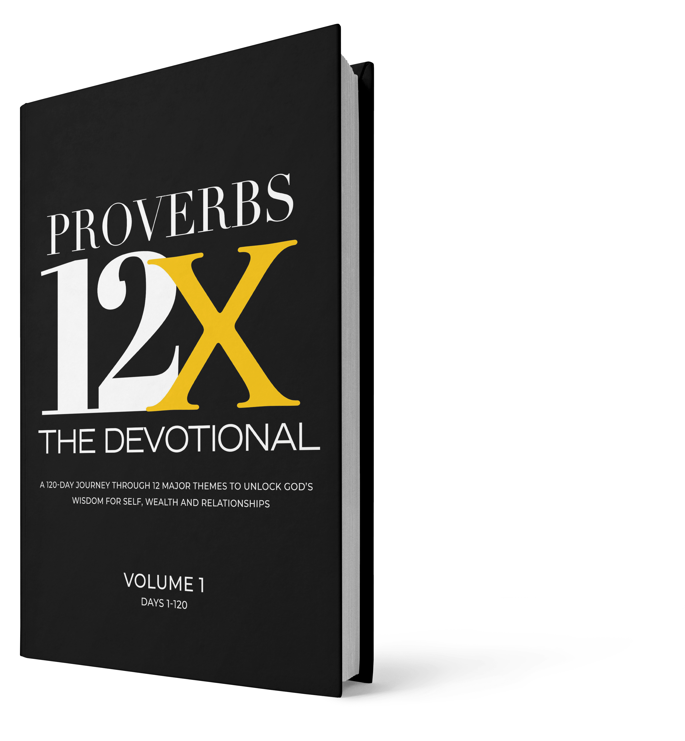 Proverbs 12X Devotional Volume 1 Book Mock