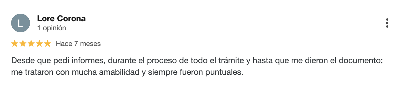 Testimonio de cliente sobre servicios de traducción de calidad