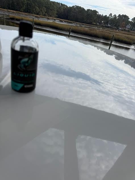 Professional ceramic coating products used by C-shores Marine Service