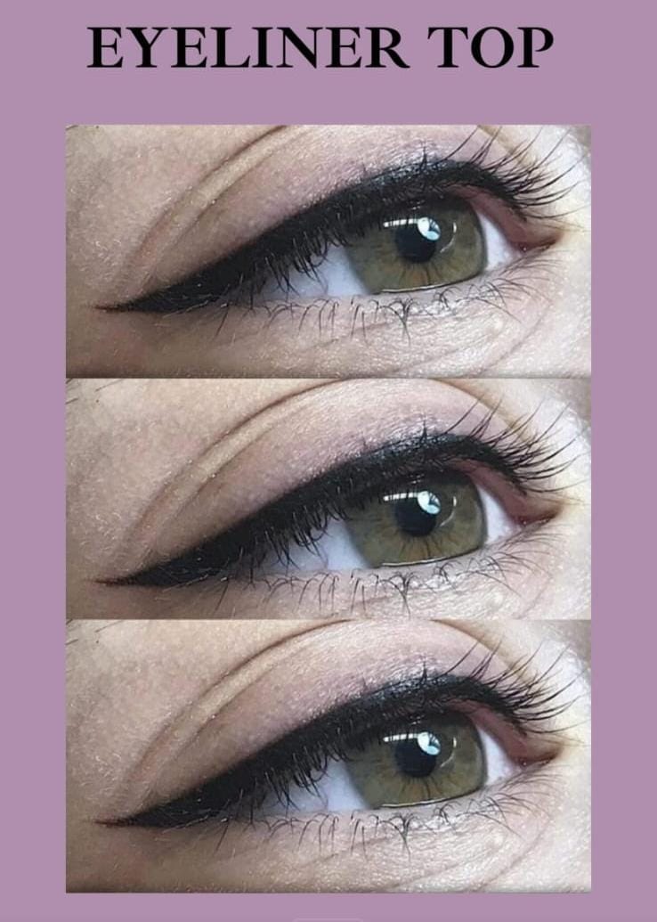 Professional permanent makeup example