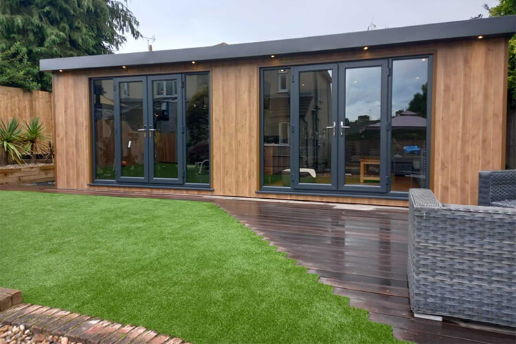 Garden studio exterior