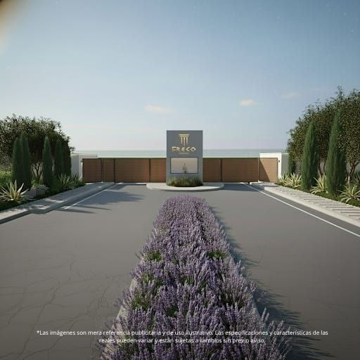 Fachada de entrada GRECO RESIDENCIAL