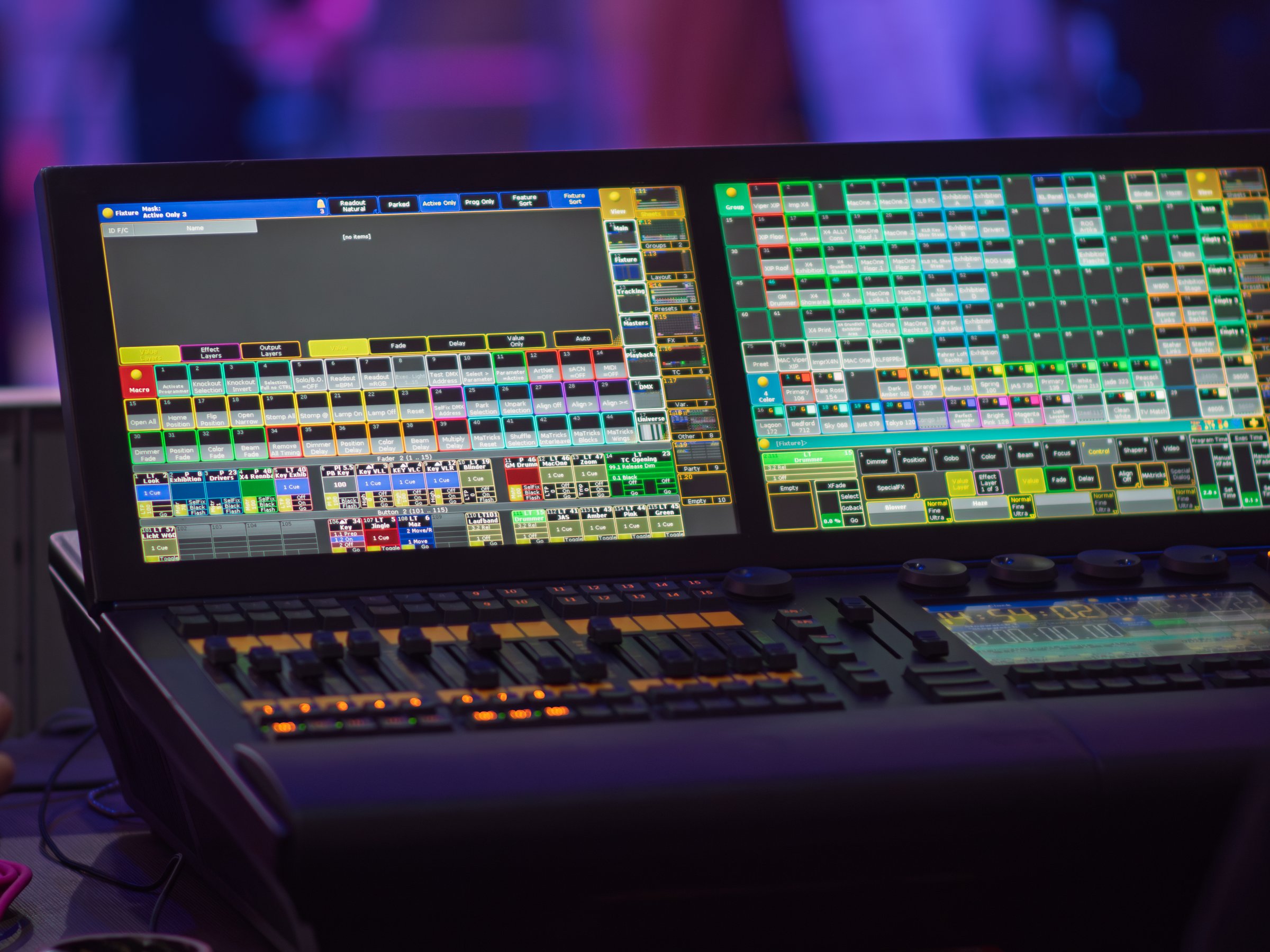 Professional Lighting Control Console