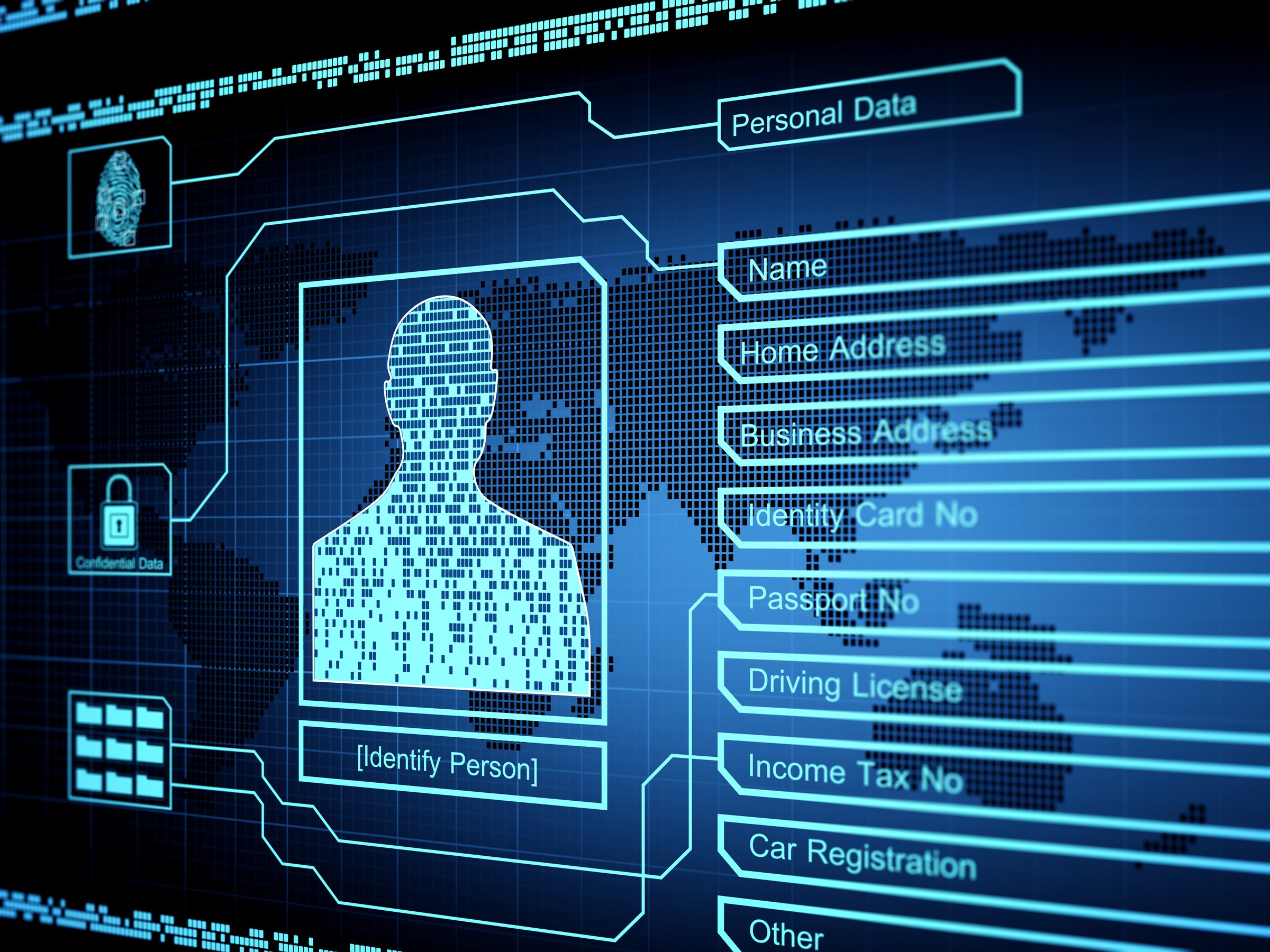 Internet Cyber Security digital concept