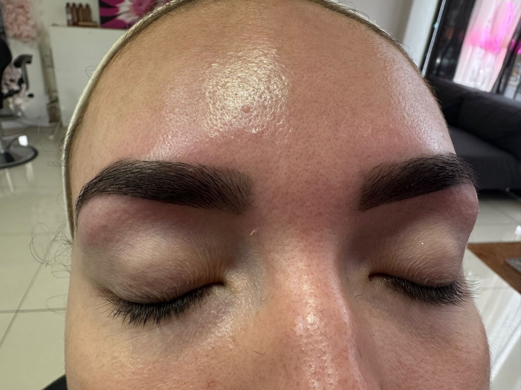 Perfect Brow Lounge - Happy client transformation