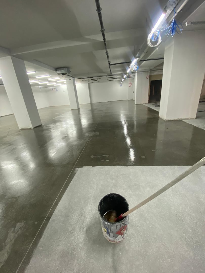 Beton kuru silim uygulaması