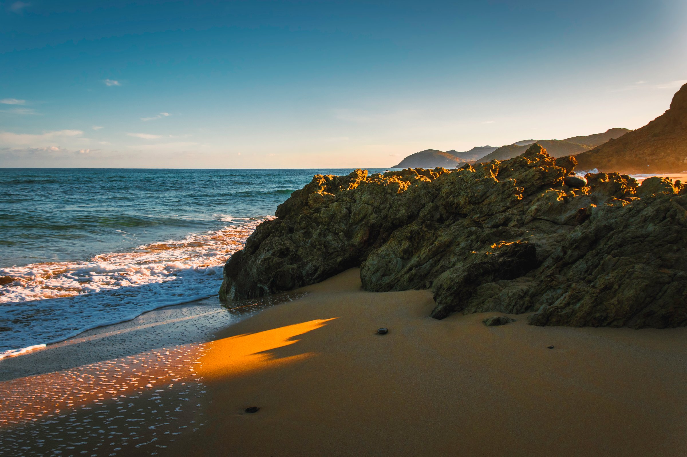 Golden Sands beach at morning, Annaba - Algeria