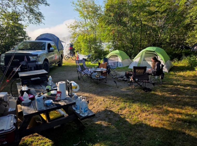 Tent Camping at Natanis Point