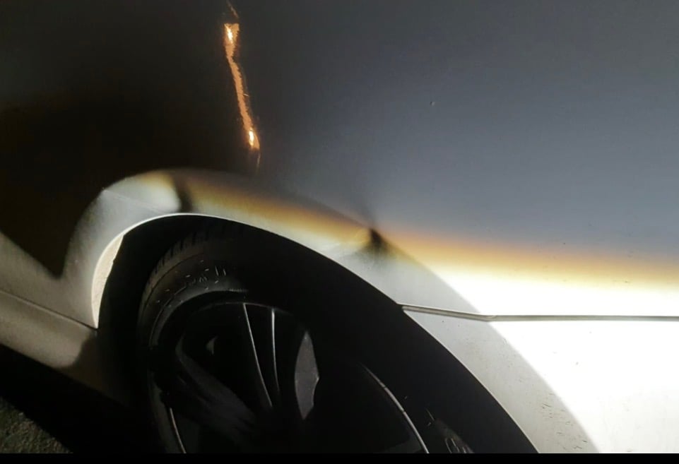 Dellenentfernung Vorher