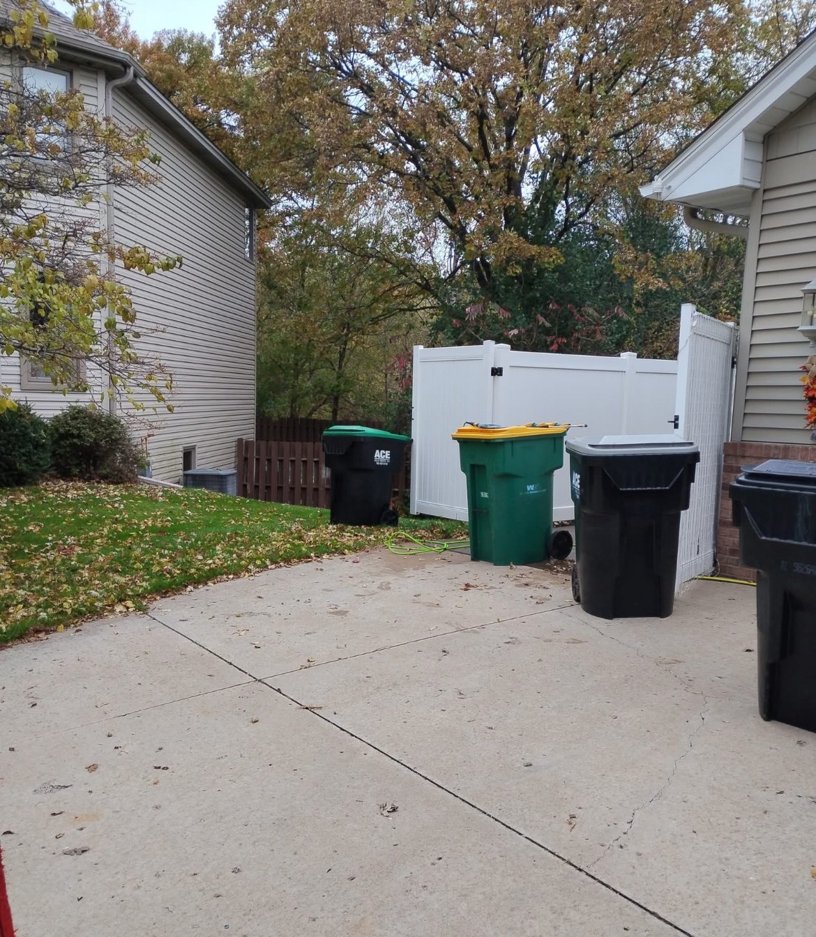 Junk hauling completed