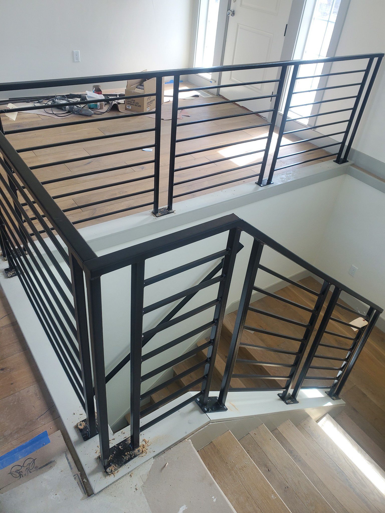 High-quality powder coating finish on industrial equipment
