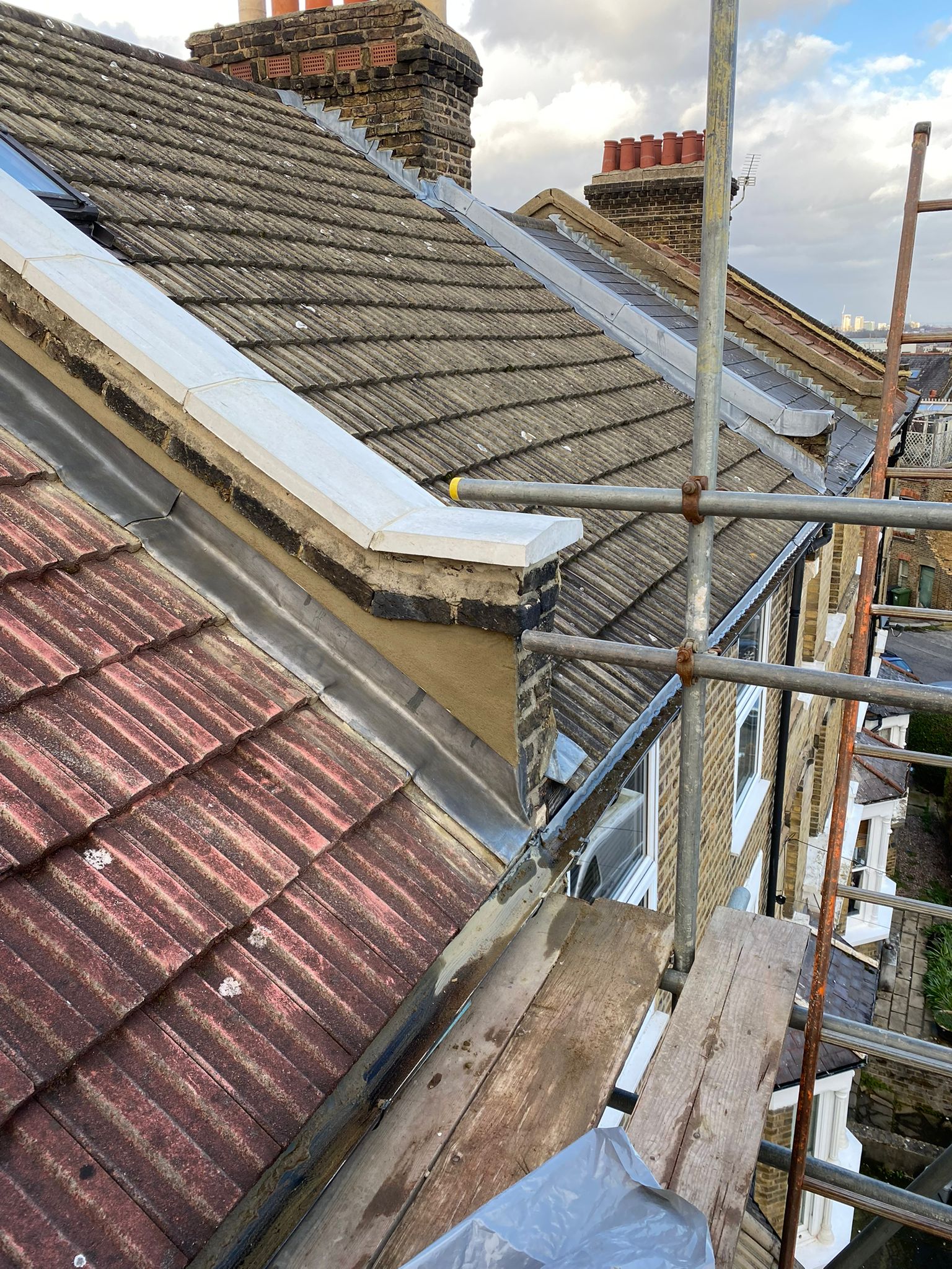 Roofing work completed by G. Scott Roofing