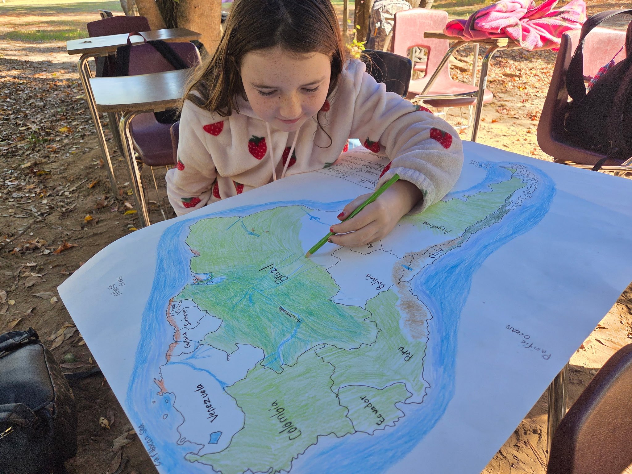 Farm and garden work at Mindful Journey Academy