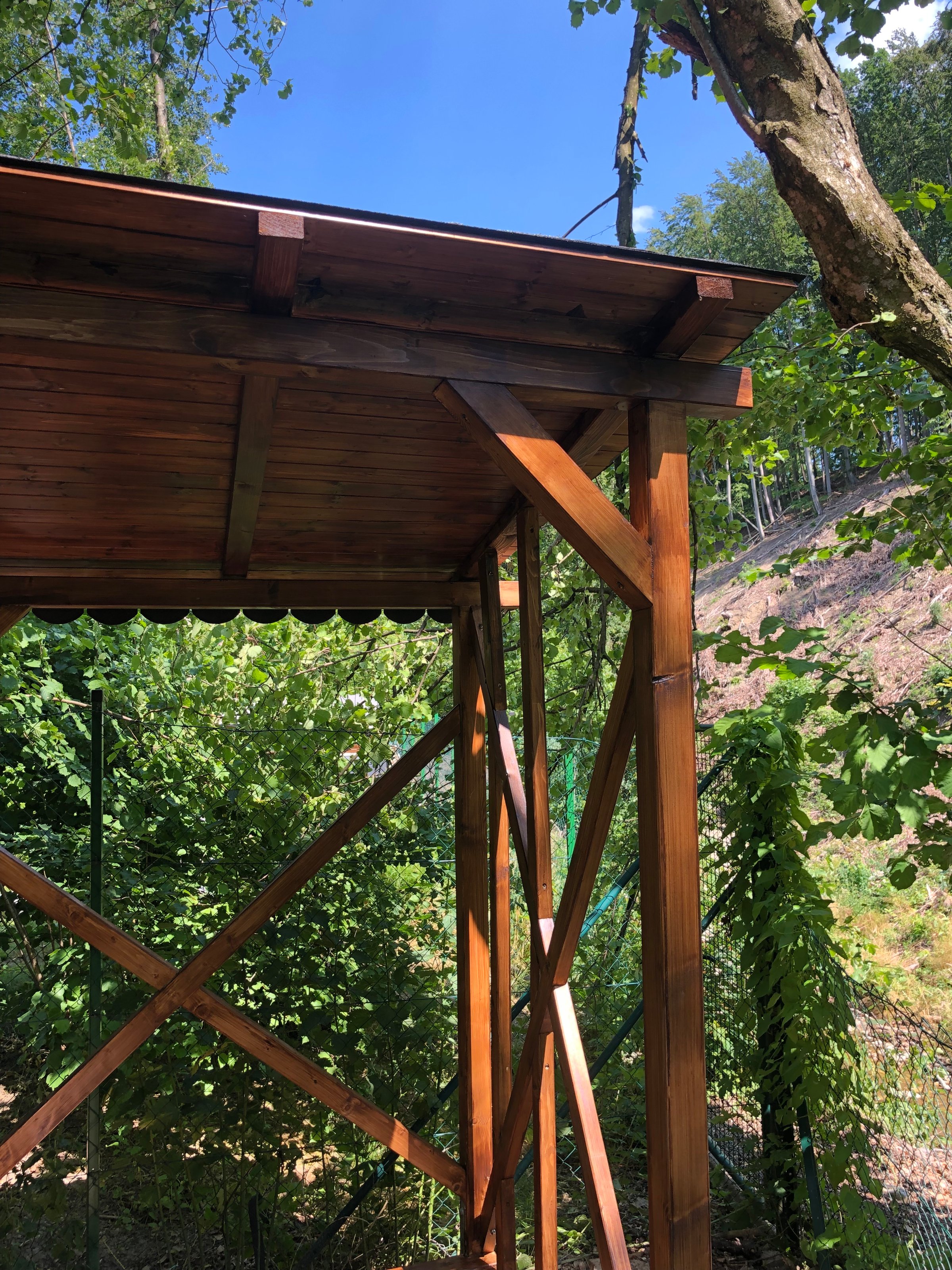 Firewood Shed Detail 2