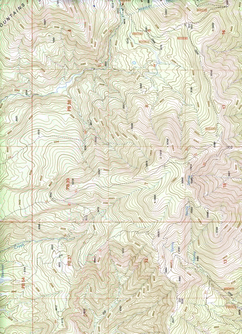 A topographical map background. Extra Large size with great details