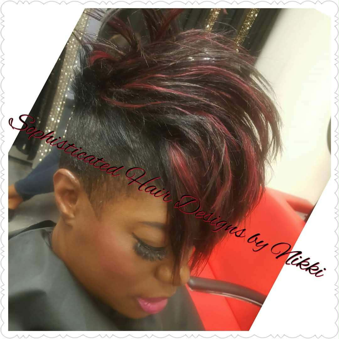 Beautiful hair transformation