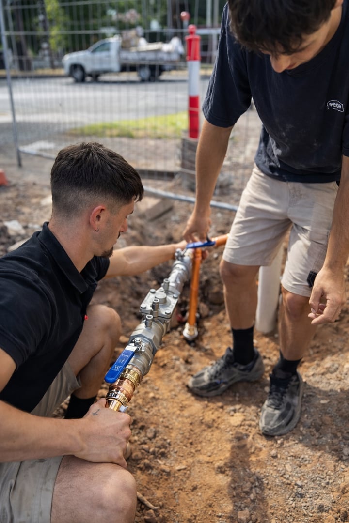Licensed Plumbers Commercial Water Connection Adelaide