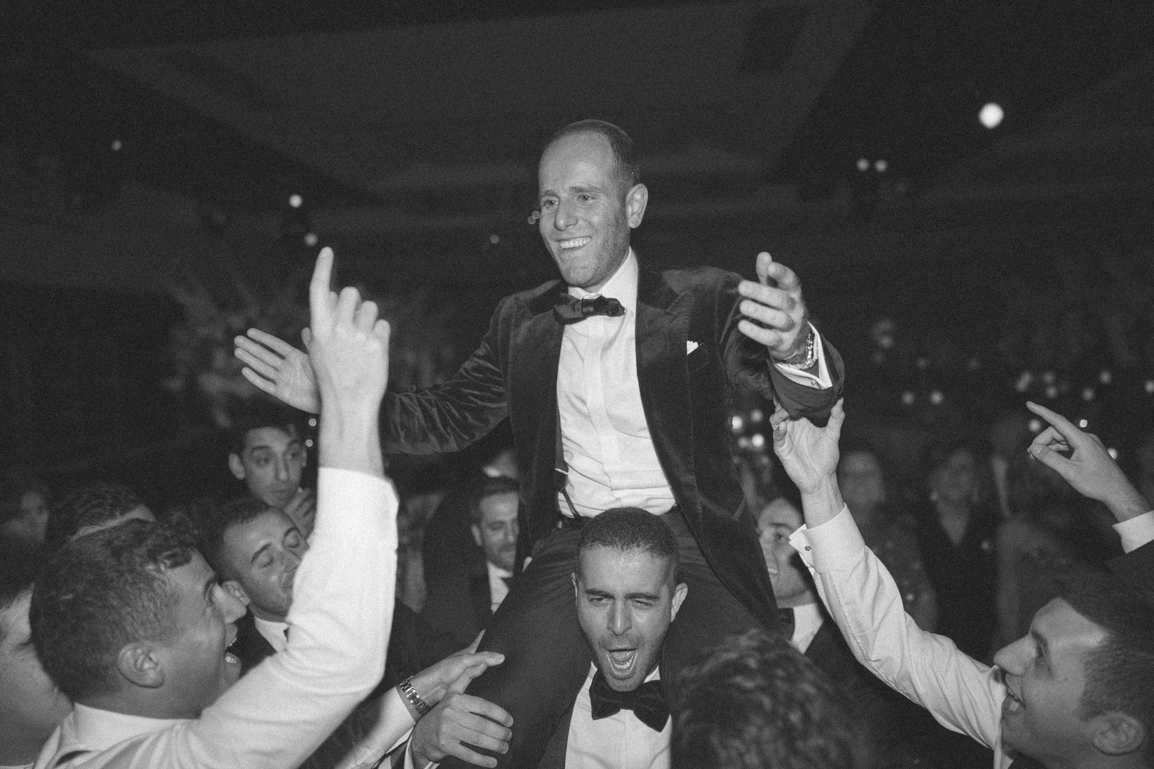 Romantic wedding first dance moment